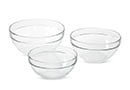 Glass Mixing Bowl Set