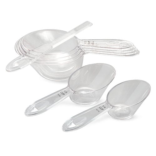 Dry Measuring Cup Set, Stainless Steel, 4 pc