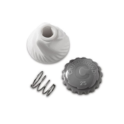 Grind Adj Knob, Ceramic Burr& Spring(#2412)