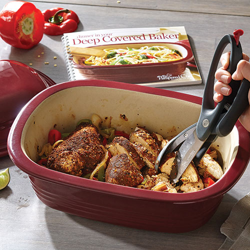 Deep Covered Baker Dinner Set Shop Pampered Chef US Site