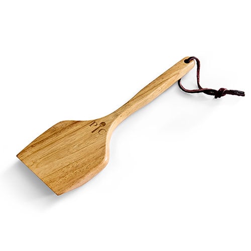 Wooden Bristleless Grill Scraper With Grill Lifter