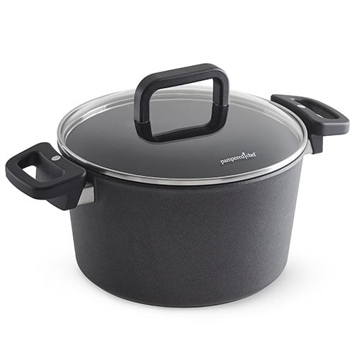 Stainless Steel Soup Pot With 5-layer Thick Bottom, Non-stick