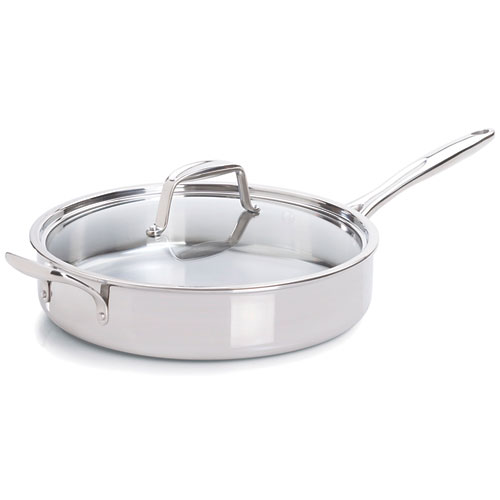 Stainless Steel 12" (30cm) Covered Skillet Shop Pampered Chef