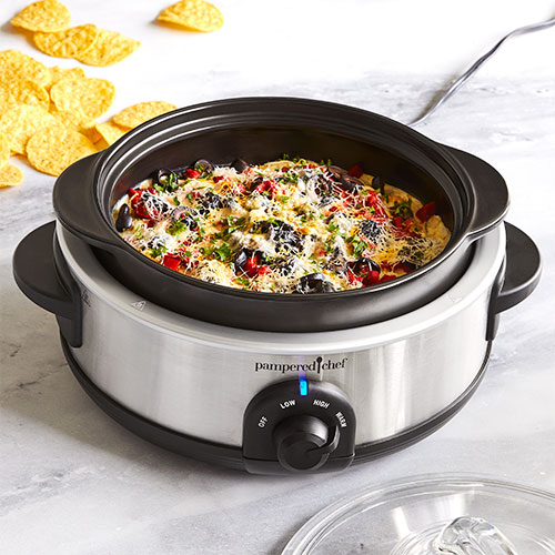 Rockcrok® 2.5qt. Slow Cooker Set Shop Pampered Chef US Site