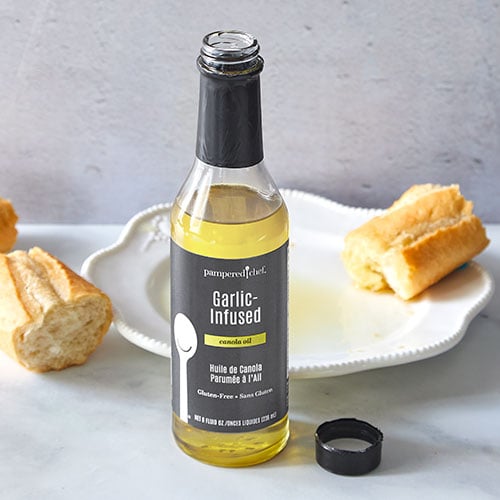 Garlic-Infused Canola Oil