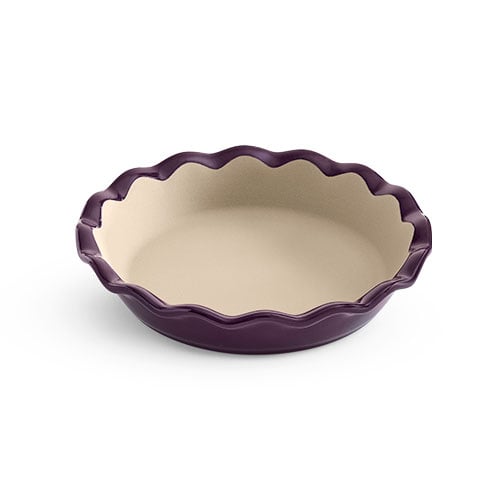 Sample Stone Pie Plate, Italian Plum (#101563)