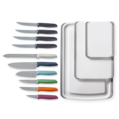 Pampered Chef coated knife set - Spring 2023 