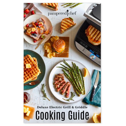 Replacement Recipe Book for Deluxe Electric Grill & Griddle