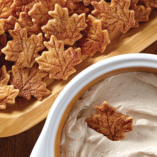 Cinnamon Sugar Pie Crust Chips