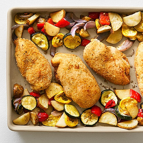 Pan-Roasted Chicken & Vegetables