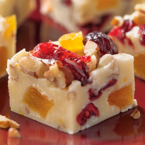 Festive White Chocolate Fudge