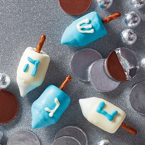 Marshmallow & Chocolate Dreidel 