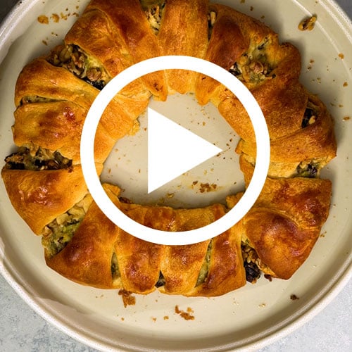 Play Turkey Cranberry Wreath Video