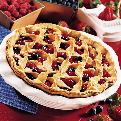 Triple Berry Cherry Pie Recipes Pampered Chef US Site