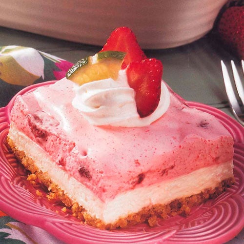 Strawberry Margarita Squares