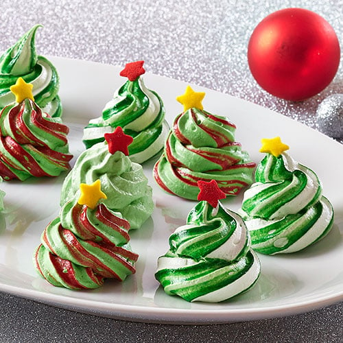 Tree Meringues