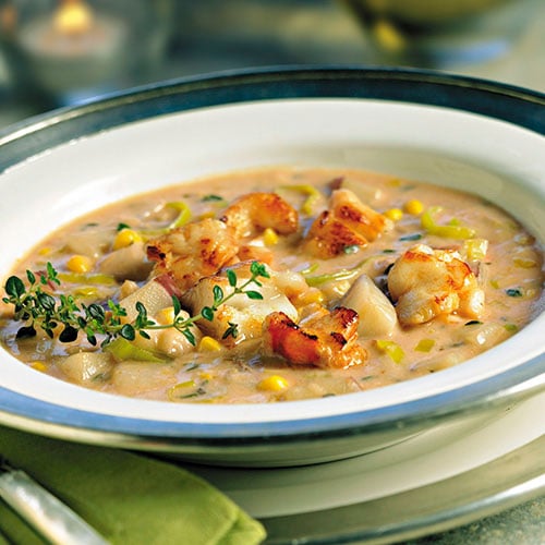 Lobster & Corn Chowder Recipes Pampered Chef Canada Site