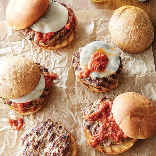 Italian Meatball Burgers 