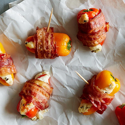 BaconWrapped Stuffed Pepper Poppers Recipes Pampered Chef Canada Site