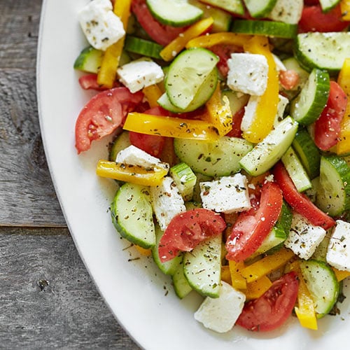 Fresh Tomato, Cucumber & Feta Salad - Recipes | Pampered Chef Canada Site