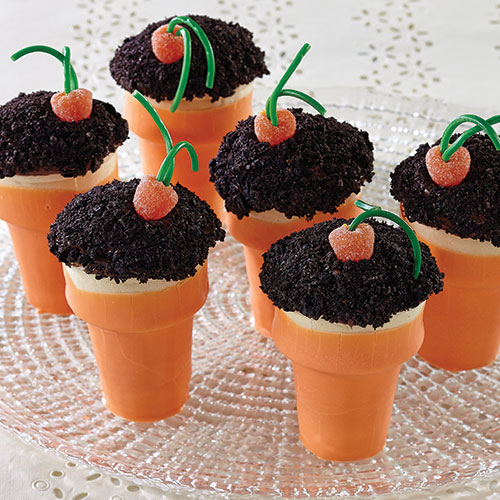 Potted Garden Cakes