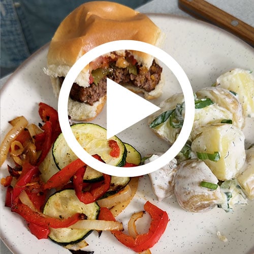 Play BBQ Bacon Cheddar Sliders Video