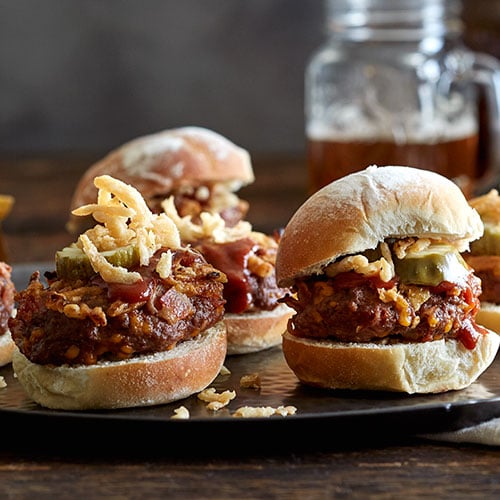 BBQ Bacon Cheddar Sliders