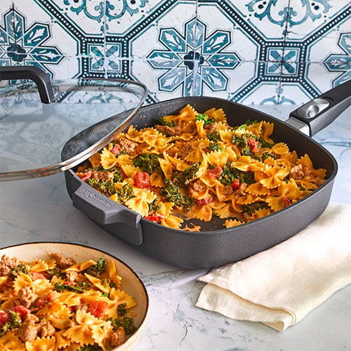 One-Pot Sausage & Kale Pasta