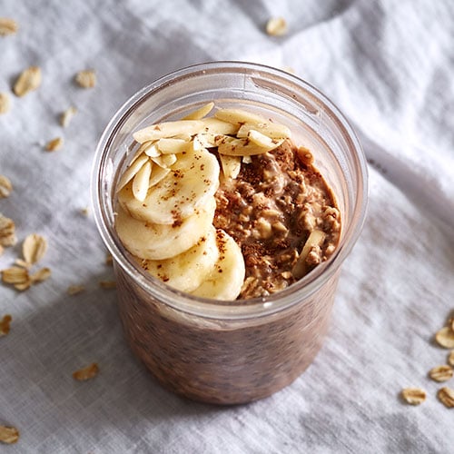 Chocolate-Almond Overnight Oats