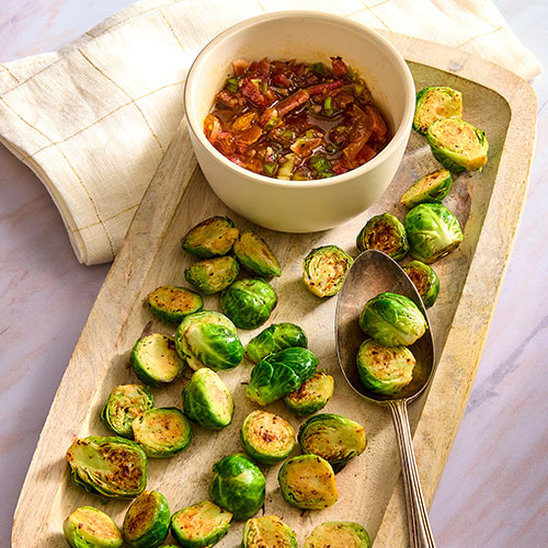 Brussels Sprouts Bites with Bacon Jam Brussels Sprouts Bites with Bacon Jam