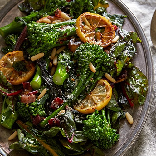 Seared Lemon Broccolini Medley