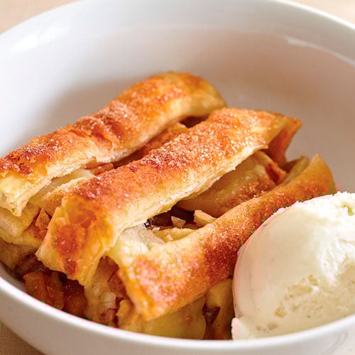 Lattice Apple Fruit Bake