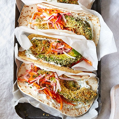 Baked Avocado Tacos