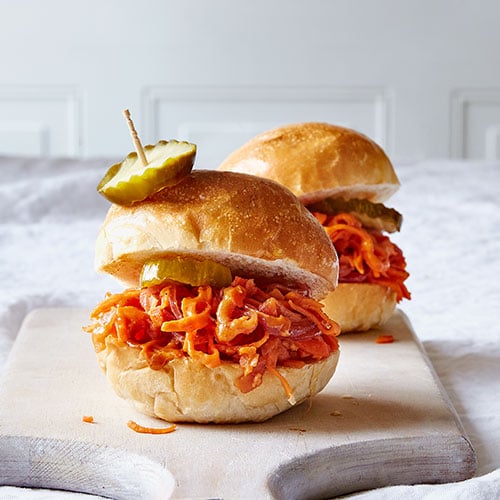 Vegan BBQ Sliders