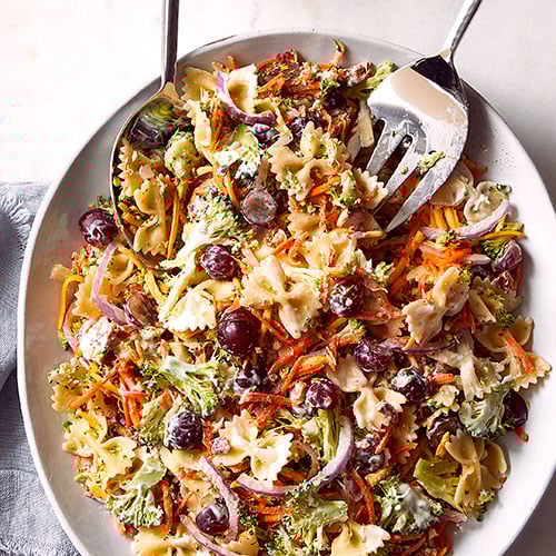 Broccoli Bow-Tie Salad