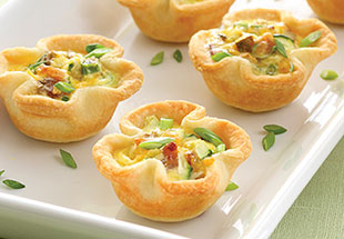 Savory Vegetable Mini Quiches - Recipes | Pampered Chef US Site