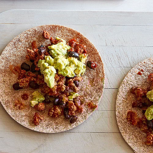 Chipotle Turkey Tacos
