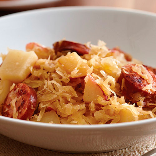 Sausage 'N Sauerkraut Skillet Recipes Pampered Chef US Site