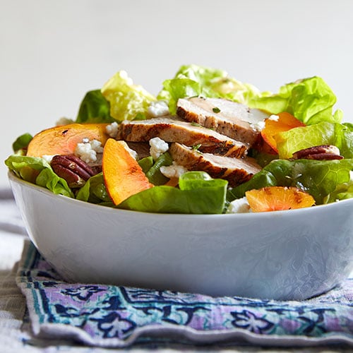 Grilled Peach Salad