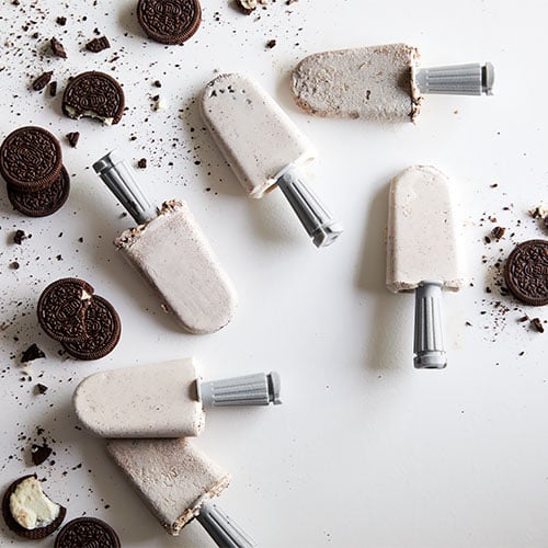 Cookies and Cream Quicksicles