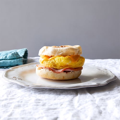 English Muffin Breakfast Sandwich