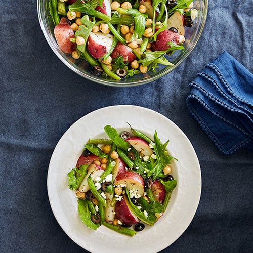 Greek Potato & Green Bean Salad