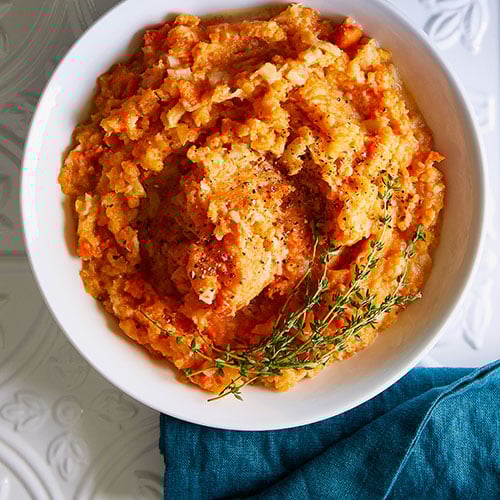 Pressure Cooker Root Vegetable Mash