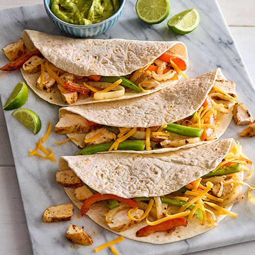 Grilled Chicken Fajitas