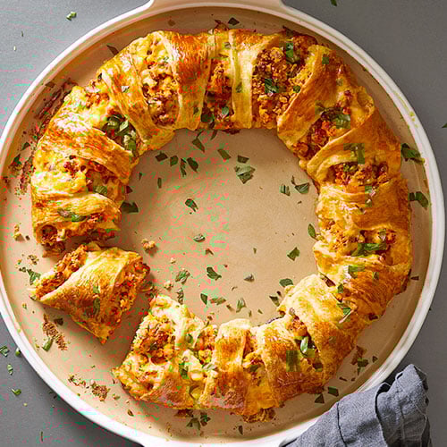 Sausage & Egg Breakfast Ring - Recipes | Pampered Chef Canada Site