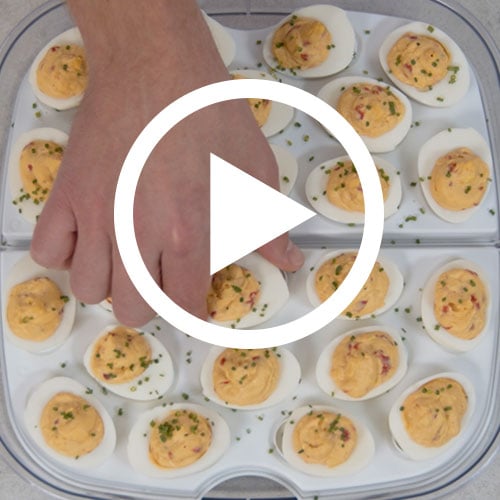 Play Pressure Cooker Pimento Cheese Deviled Eggs Video