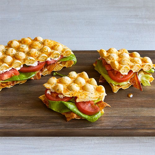 Cheddar & Chive Bubble Waffle BLT