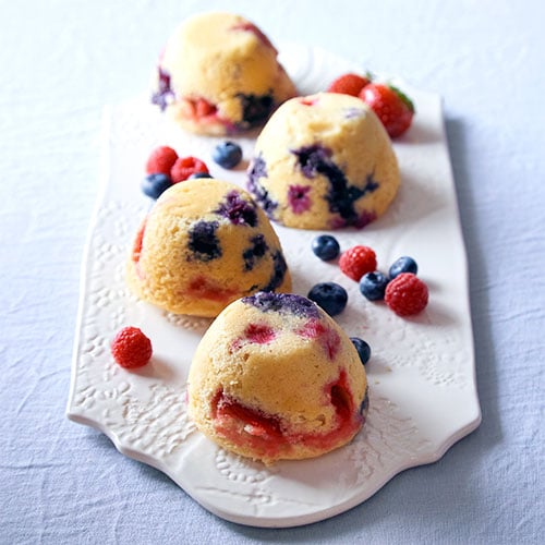 Pressure Cooker Berry Cobbler Cakes - Recipes | Pampered Chef Canada Site