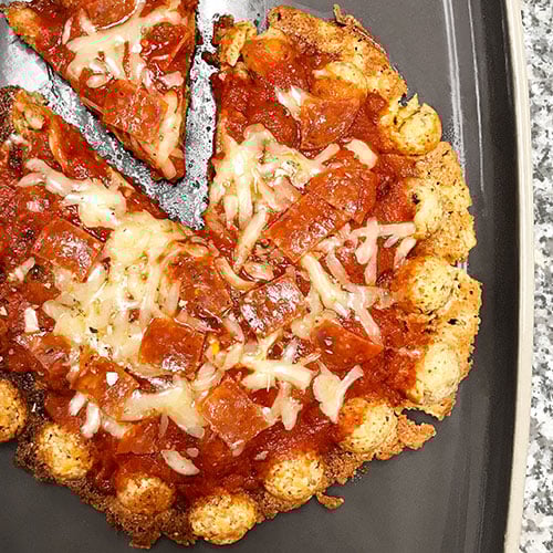 Low-Carb Bubble Waffle Pizza - Recipes | Pampered Chef Canada Site