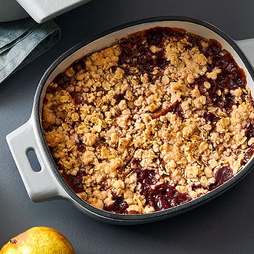 Pampered Chef - Birnen-Granatapfel-Crumble